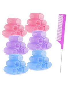 Rulos Pequeños ZMD 36PCS Autoagarre Sin Calor 2.0 cm