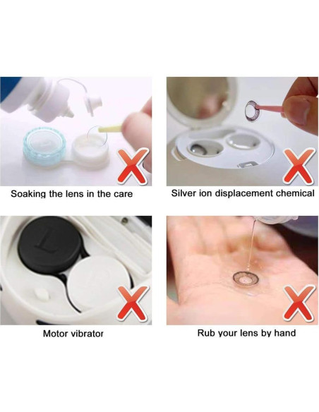 Limpiador Ultrasónico de Lentes de Contacto Blumway USB 10x9x3.5cm