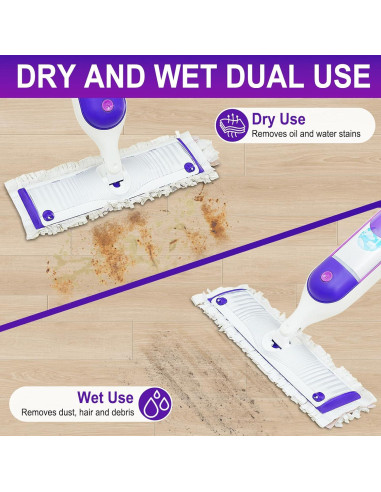 20 Almohadillas Desechables para Trapeador Eléctrico Swiffer