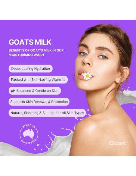 Duo Pack Gel de Ducha Hidratante Goat 500 ml - Aceite de Argán