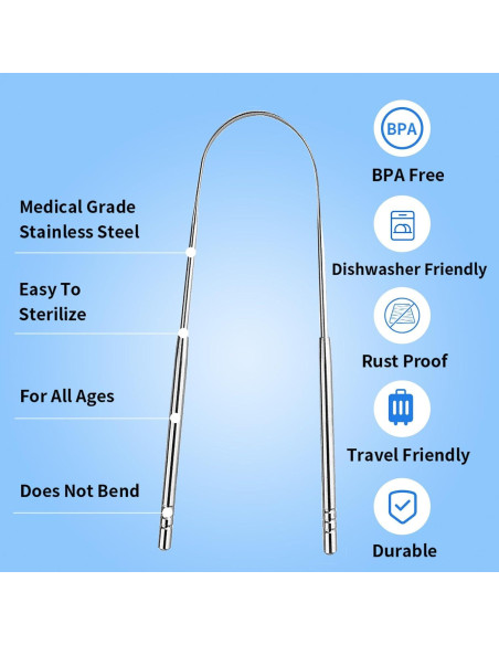 Cepillo de dientes eléctrico JTF azul con 6 cabezales y 5 modos