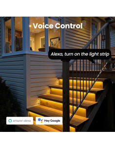 Enchufe Inteligente Exterior GHome Wi-Fi IP64 2 Tomas Control Voz 2