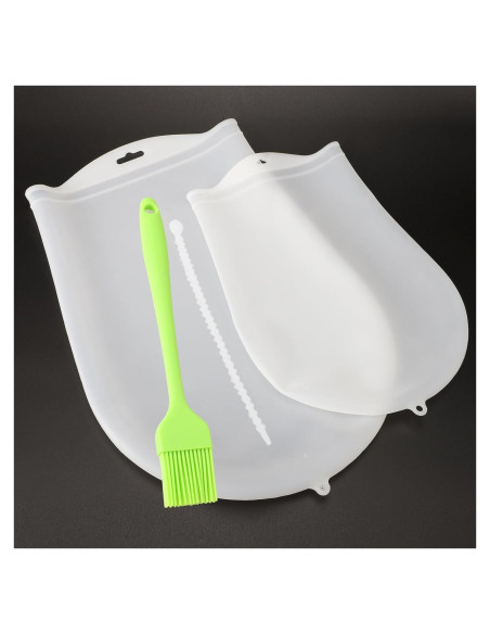 Bolsa de Amasar de Silicona Rebecca Online 1.44 L - 2 Unidades
