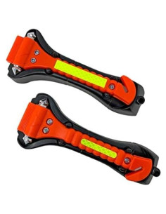 Martillos de Seguridad de Escape Segomo Tools ESHM02 - 2 Piezas