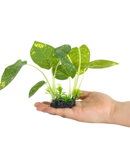 Plantas Artificiales para Acuario Vtapliea 3PCS Verde Plantas Artificiales para Acuario Vtapliea 3PCS Verde