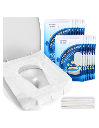 Cubiertas de Asiento de Inodoro Desechables YGDZ XL 110 Pcs