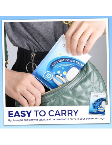 Cubiertas de Asiento de Inodoro Desechables YGDZ XL 110 Pcs