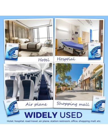 Cubiertas de Asiento de Inodoro Desechables YGDZ XL 110 Pcs