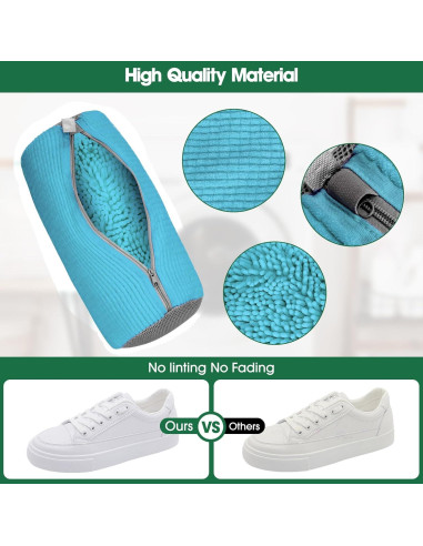 Bolsa de Lavado de Zapatos Gardon - 2 Piezas, Protección Cremallera