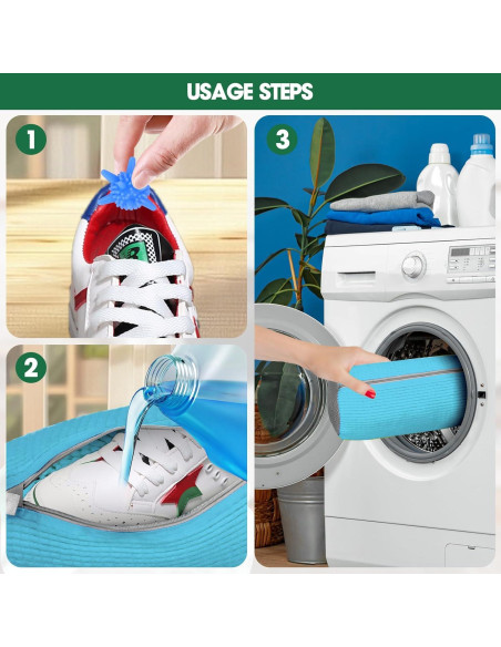 Bolsa de Lavado de Zapatos Gardon - 2 Piezas, Protección Cremallera