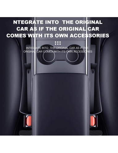 Organizador de Relleno Espacio Asientos Coche ONISMEZ 2PCS USB