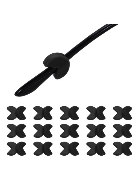 Retenedor de Gafas de Silicona PATIKIL - 15 Pares Antideslizante