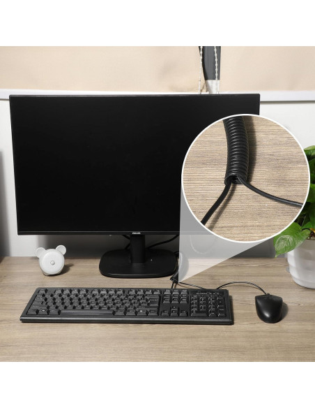 Tubo de Loom de Cable Dividido Sasylvia 0.13 m x 91.44 m Negro