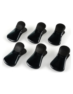 Clips Magnéticos de Refrigerador Yi Concept - Set de 6 Negro