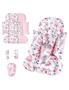 Inserto para asiento de auto para bebés SWESEN floral 3 en 1