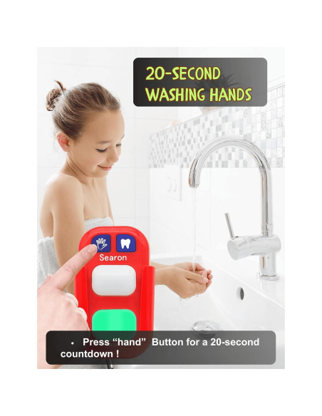 Temporizador Searon para Niños 20s Lavado Manos 2min Cepillado Temporizador Searon para Niños 20s Lavado Manos 2min Cepillado