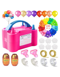 Bomba de Aire Eléctrica YehTrum 600W Portátil para Globos