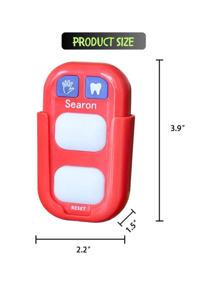 Temporizador Searon para Niños 20s Lavado Manos 2min Cepillado Temporizador Searon para Niños 20s Lavado Manos 2min Cepillado