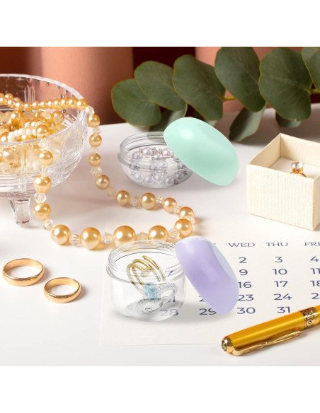 Tarros de viaje RONRONS 10ml a prueba de fugas 5 piezas