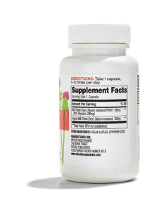 Suplemento Cardo Mariano 365 Whole Foods 60 Cápsulas Veganas 2