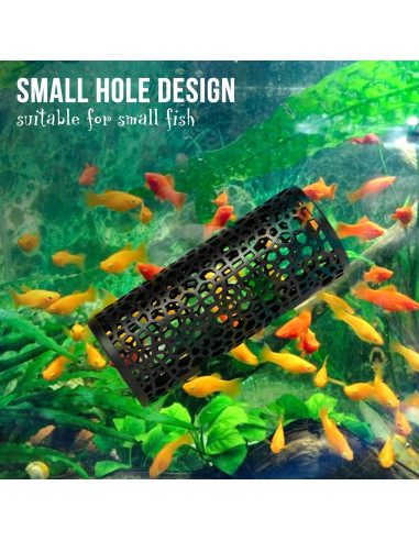 Accesorios para Acuarios Abizoo Betta - Túnel y Hamaca Negro