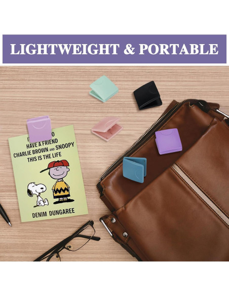 Clips Magnéticos PetsHome 18 Piezas Coloridos para Oficina