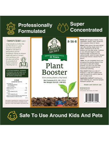 Aditivo para Plantas del Agricultor 226g - Alta en Fósforo