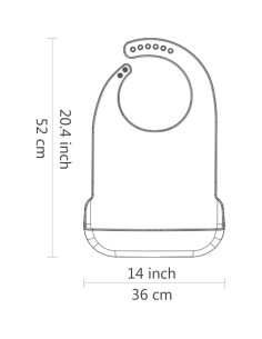 2 Baberos de Silicona Impermeables para Adultos YYGMSS - Lavables 2