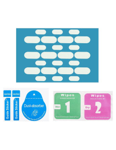 Cubierta de Webcam MECCANIXITY 0.3mm Plástica Blanca 24 Unidades