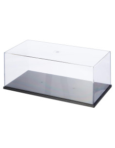 Exhibidor de Modelos Trumpeter 1/18 y 1/35 con Base Negra