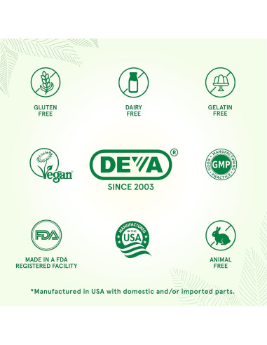 DEVA Aceite de Borraja 500mg Vegano 90 Tabletas Omega-6