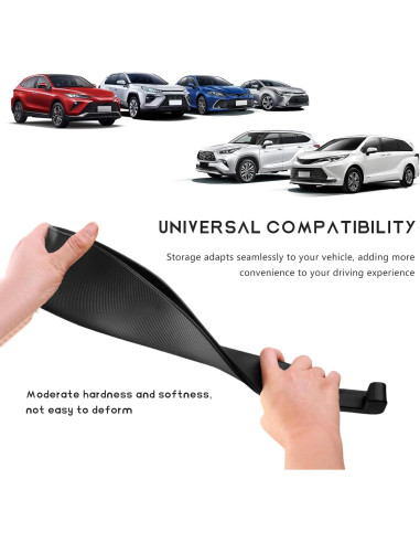 Organizador de Relleno Espacio Asientos Coche NYTKL Beige 2PCS