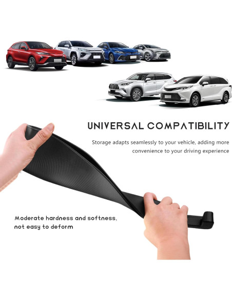 Organizador de Relleno Espacio Asientos Coche NYTKL Beige 2PCS