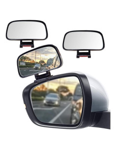 Espejo de Punto Ciego KITUREK 13.5x6.7cm Ajustable HD