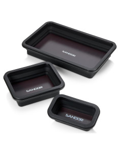 Juego de Bandejas Magnéticas Plegables Sandor - 3 Tamaños