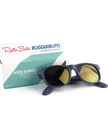 Gafas de sol RuffleButts para bebés 0-24 meses - Marino