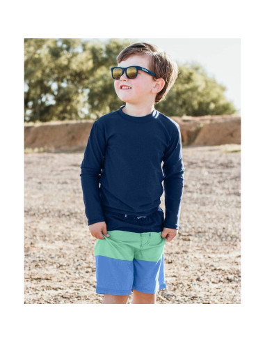 Gafas de sol RuffleButts para bebés 0-24 meses - Marino