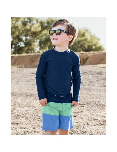 Gafas de sol RuffleButts para bebés 0-24 meses - Marino