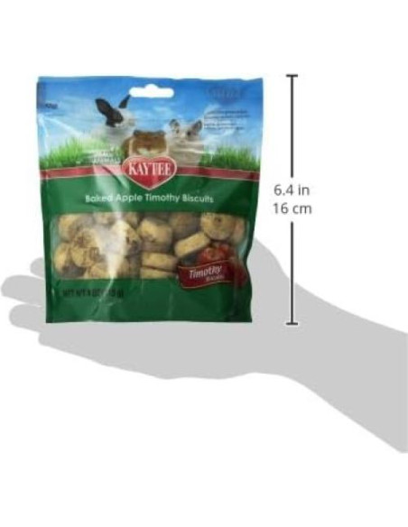 Galletas Kaytee Timothy Horneadas con Manzana 113 g para Mascotas