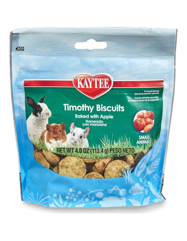 Galletas Kaytee Timothy Horneadas con Manzana 113 g para Mascotas