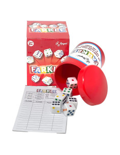 Juego de Dados Farkle Clásico Regal Games - 6 Dados de Colores