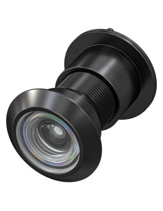 Mirador de Puerta TSMIMTS Latón Sólido 220 Grados HD Negro Mate