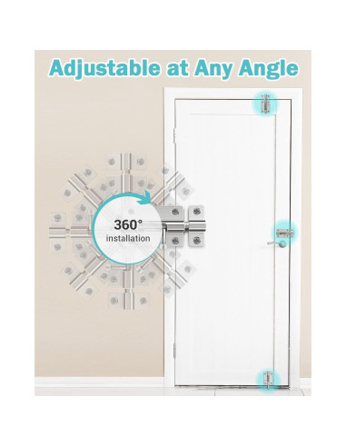 Cerradura deslizante de seguridad Cranach 7.62 cm acero alta resistencia