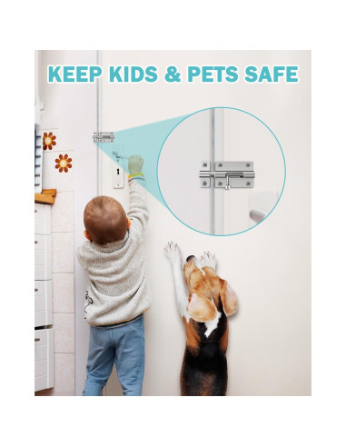 Cerradura deslizante de seguridad Cranach 7.62 cm acero alta resistencia