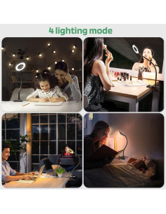 Luz LED de Lectura Clip GLORIOUS-LITE 36 LEDs 4 Modos 2