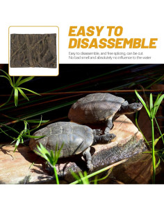 Fondo 3D para Reptiles Totority 60x45 cm - Decoración Acuario 2