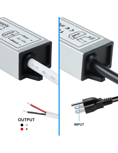 Fuente de Alimentación LED 12V 30W inShareplus IP67 Impermeable