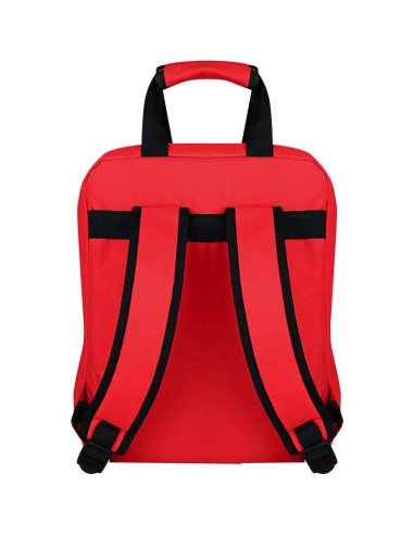 Mochila de Primeros Auxilios Roja JIPEMTRA 35x25x20cm Vacía