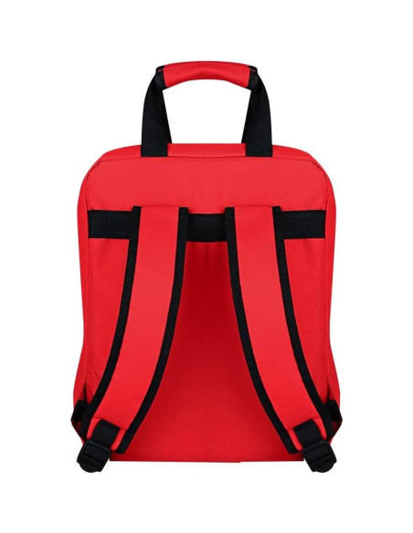 Mochila de Primeros Auxilios Roja JIPEMTRA 35x25x20cm Vacía