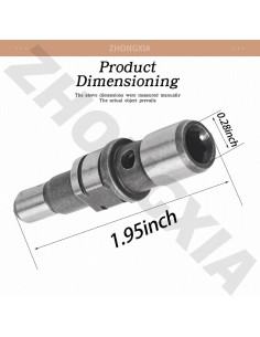 Eje de Salida de Destornillador 385861-00 ZHONGXIA Compatible D-ewalt y Black & Decker 2